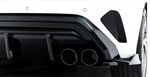 DIFFUSEUR DE PARE CHOC ARRIERE AUDI A3 8Y SLINE SPORTBACK PHASE 2 + EMBOUTS D'ECHAPPEMENT FACTICES LOOK S3 (2024+)