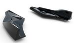 DIFFUSEUR DE PARE CHOC ARRIERE AUDI A3 8Y SLINE SPORTBACK PHASE 2 + EMBOUTS D'ECHAPPEMENT FACTICES LOOK S3 (2024+)
