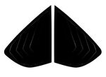 PRISES D'AIR DE VITRES ARRIERES TYPE "LOUVERS"  SUBARU IMPREZA HATCHBACK WRX/STI (2008/2014)