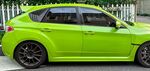 PRISES D'AIR DE VITRES ARRIERES TYPE "LOUVERS"  SUBARU IMPREZA HATCHBACK WRX/STI (2008/2014)