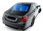 EXTENSION DE BECQUET MERCEDES CLASSE S W222 V2 "3D GLOSS BLACK"  (2013/2020)