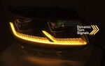 PHARES A LEDS TUBE LIGHT "REAL DRL" FULL LEDS  VW BUS T5 FACELIFT VERSION 5 (avec feux de jour et clignotants DTS-Dynamic Turn Signal) (2010/2015)