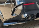 SPLITTERS INFERIEURS DE PARE CHOC ARRIERE MERCEDES CLA W118/X118 35AMG OU 45AMG ING LINE (2019/2025)