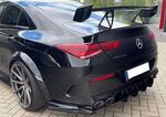 SPLITTERS INFERIEURS DE PARE CHOC ARRIERE MERCEDES CLA W118/X118 35AMG OU 45AMG ING LINE (2019/2025)