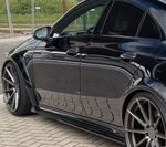 JEU DE BAS DE CAISSE (RAJOUTS EN ABS) MERCEDES CLA W118/X118 35AMG OU 45AMG "CUPWINGS" (2019/2025)