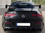 DIFFUSEUR ARRIERE (RAJOUT CENTRAL) MERCEDES CLA W118/X118 35AMG OU 45AMG DTM LOOK (2019/2025)