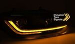 PHARES A LEDS FULL LEDS "REAL DRL" REDLINE VW POLO 6R/6C  (avec vrais feux de jour et clignotants à leds) AVEC FONCTION DTS -DYNAMIC TURN SYSTEM-(2009/03-2017)