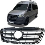 CALANDRE SPORTLOOK MERCEDES SPRINTER TYPE W907 / W910 PHASE 1 (2018/2024)