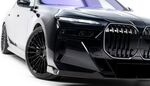 LAME DE PARE CHOC AVANT EN CARBONE BMW SERIE 7 G70 PACK M PHASE 1 (2022/2026)