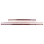 BAGUETTES DE PORTES CHROMEES VW PASSAT 3C BERLINE OU VARIANT (2005/2010)
