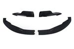 LAME DE PARE CHOC AVANT BMW E92/E93 PHASE 2 "PACK M" PIANO BLACK FINISH (02-2010/2013)