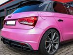 DIFFUSEUR DE PARE CHOC ARRIERE (RAJOUT CENTRAL) AUDI A1 8X S LINEPHASE 2 (12-2014/2018)