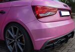 DIFFUSEUR DE PARE CHOC ARRIERE (RAJOUT CENTRAL) AUDI A1 8X S LINEPHASE 2 (12-2014/2018)