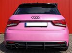 DIFFUSEUR DE PARE CHOC ARRIERE (RAJOUT CENTRAL) AUDI A1 8X S LINEPHASE 2 (12-2014/2018)