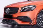 LAME DE PARE CHOC AVANT MERCEDES CLASSE A W176 45 AMG OU CLA W117 45 AMG PHASE 2 CS STYLE (10-2015/2018) OU MERCEDES CLASSE A W176 45 AMG PACK PERFORMANCE OU CLA W117 45 AMG PACK PERFORMANCE PHASE 2 (10-2015/2018)