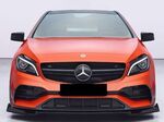 LAME DE PARE CHOC AVANT MERCEDES CLASSE A W176 45 AMG OU CLA W117 45 AMG PHASE 2 CS STYLE (10-2015/2018) OU MERCEDES CLASSE A W176 45 AMG PACK PERFORMANCE OU CLA W117 45 AMG PACK PERFORMANCE PHASE 2 (10-2015/2018)