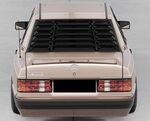 BECQUET DE COFFRE MERCEDES W190 W201 CS STYLE (1982/1993)