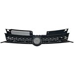 CALANDRE VW GOLF VI  OU GOLF VI GTI LOOK NID D'ABEILLE (2008/2012)