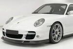 LAME DE PARE CHOC AVANT PORSCHE 997 TURBO/TURBO S CS STYLE (2005/2012)