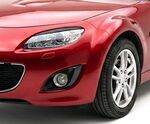 PAUPIERES DE PHARES MAZDA MX5 NC PHASE 2 PIANO BLACK OU CARBONE LOOK (2009/2014)