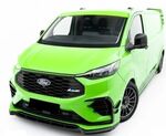 SPLITTERS "CANARDS" DE PARE CHOC AVANT FORD TRANSIT CUSTOM MRST MK2 (2023+)