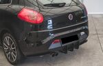 RAJOUT DE DIFFUSEUR ARRIERE CENTRAL EN ABS "CNC" POUR FIAT BRAVO II SPORT (2007/2014)