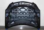 CAPOT EN ALUMINIUM MERCEDES CLASSE C W204 PHASE 2 LOOK C63 (03-2011/2014)