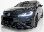 LAME DE PARE CHOC AVANT VW GOLF VII PHASE 2 R OU R LINE V1 "MTD DESIGN" (02-2017/2020)