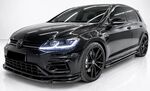 LAME DE PARE CHOC AVANT VW GOLF VII PHASE 2 R OU R LINE V1 "MTD DESIGN" (02-2017/2020)