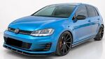 LAME DE PARE CHOC AVANT VW GOLF VII GTI OU GTD PHASE 1 "MTD DESIGN"(2012/02-2017)