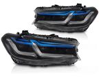 PHARES A LEDS TUBE LIGHT FULL LEDS "REAL DRL" BMW SERIE 5 G30/G31 PHASE 2 LCI AVEC ECLAIRAGE LEDS DE SERIE (11-2020+)