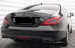 SPLITTER CENTRAL DE PARE CHOC ARRIÈRE MERCEDES CLS W218 STANDARD"DTM LOOK" (2011/2018)