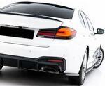 DIFFUSEUR DE PARE CHOC ARRIERE BMW SERIE 5 G30/G31 PACK M "DTM LOOK" V2 (2017/2023)