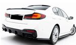 DIFFUSEUR DE PARE CHOC ARRIERE BMW SERIE 5 G30/G31 PACK M "DTM LOOK" V2 (2017/2023)