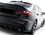 LAME DE PARE CHOC ARRIERE AUDI A3 8Y LIMOUSINE SEDAN STANDARD PHASE 2 "DTM LOOK" (2024+)