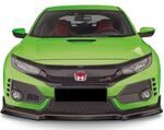 LAME DE PARE CHOC AVANT HONDA CIVIC FK8 TYPE R "CUP" CS STYLE (2017+)