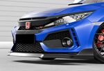 LAME DE PARE CHOC AVANT HONDA CIVIC FK8 TYPE R "CUP" CS STYLE (2017+)
