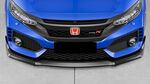 LAME DE PARE CHOC AVANT HONDA CIVIC FK8 TYPE R "CUP" CS STYLE (2017+)
