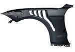 JEU D'AILES AVANT EN ALUMINIUM LOOK MUSTANG VII GTD FORD MUSTANG VI PHASE 2 STANDARD (08-2017/2022)