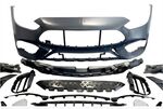 PARE CHOC AVANT COMPLET MERCEDES CLASSE C W206 BERLINE OU ESTATE STANDARD/AMG LINE LOOK AMG 63S (2021+)