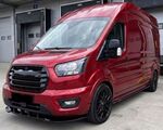 CALANDRE FORD TRANSIT MK7 PHASE 2 PIANO BLACK FINISH (2019/2023)