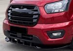 CALANDRE FORD TRANSIT MK7 PHASE 2 PIANO BLACK FINISH (2019/2023)