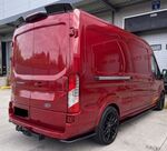 JEU DE BAS DE CAISSE (RAJOUTS EN ABS) FORD TRANSIT MK7 PHASE 2 VERSION L3 PIANO BLACK FINISH (2019/2023)