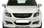 LAME DE PARE CHOC AVANT OPEL CORSA D PHASE 1 STANDARD RD LINE (2006/11-2010)