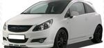 LAME DE PARE CHOC AVANT OPEL CORSA D PHASE 1 STANDARD RD LINE (2006/11-2010)