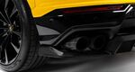 DIFFUSEUR DE PARE CHOC ARRIERE EN CARBONE LAMBORGHINI URUS PHASE 1 "DTM LOOK" (2018/2024)