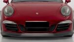 LAME DE PARE CHOC AVANT PORSCHE 991 GTS /991 AEROKIT PHASE 1 (01-2010/06-2013)