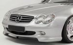LAME DE PARE CHOC AVANT MERCEDES SL R230 PHASE 1 CS STYLE (2001/2005)