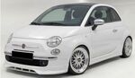LAME DE PARE CHOC AVANT FIAT 500 STANDARD CS STYLE (2007/2015)