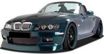 LAME DE PARE CHOC AVANT BMW COUPE Z3 PHASE 2 CS STYLE (1999/2003)
